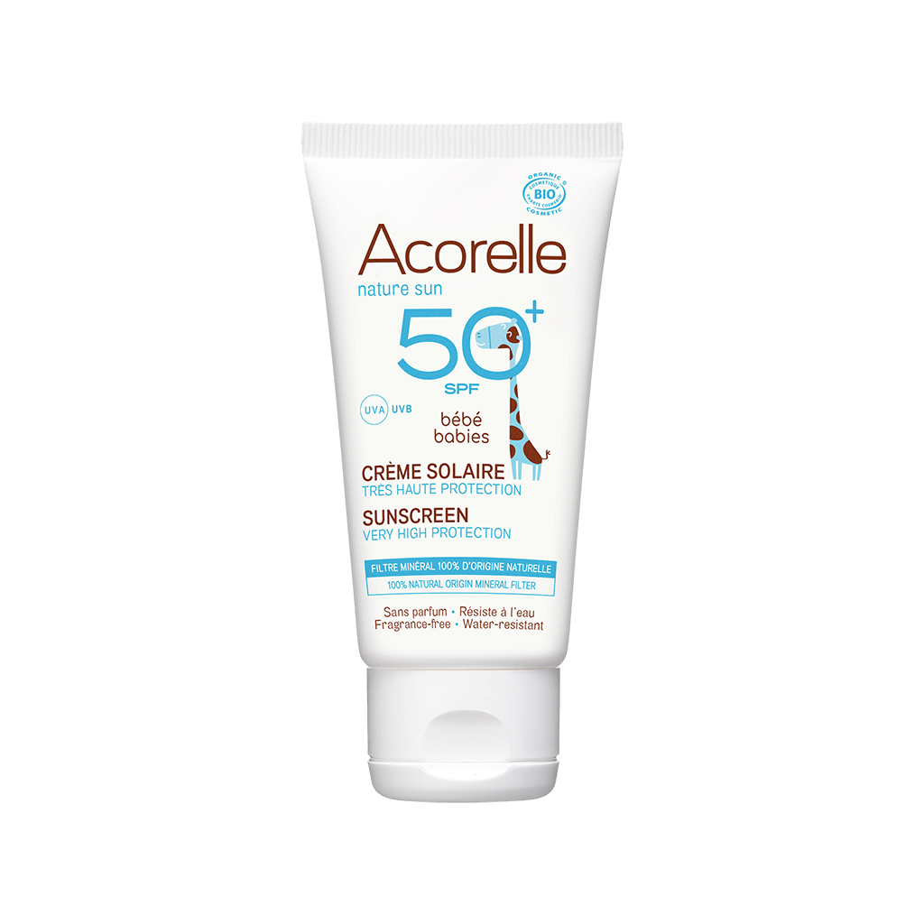 海洋友善寶寶防曬推薦:Acorelle日光意境 全護植萃寶寶防曬乳SPF 50+無色