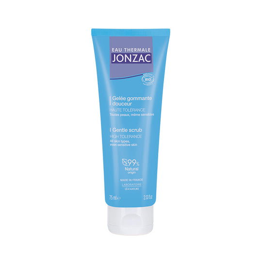 敏感肌臉部去角質推薦:唯有機【Jonzac 森朵恩泉】活泉水感去角質乳