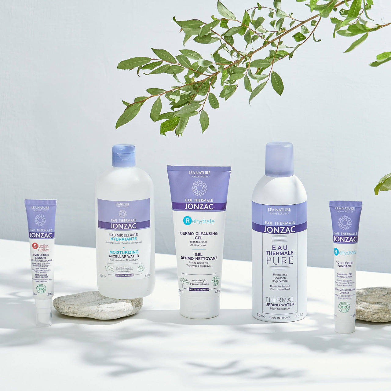 唯有機【Jonzac 森朵恩泉】來自法國生產製造,通過歐洲Ecocert有機認證,無酒機、無人工色素,敏感肌、醫美術後及全膚質適用。