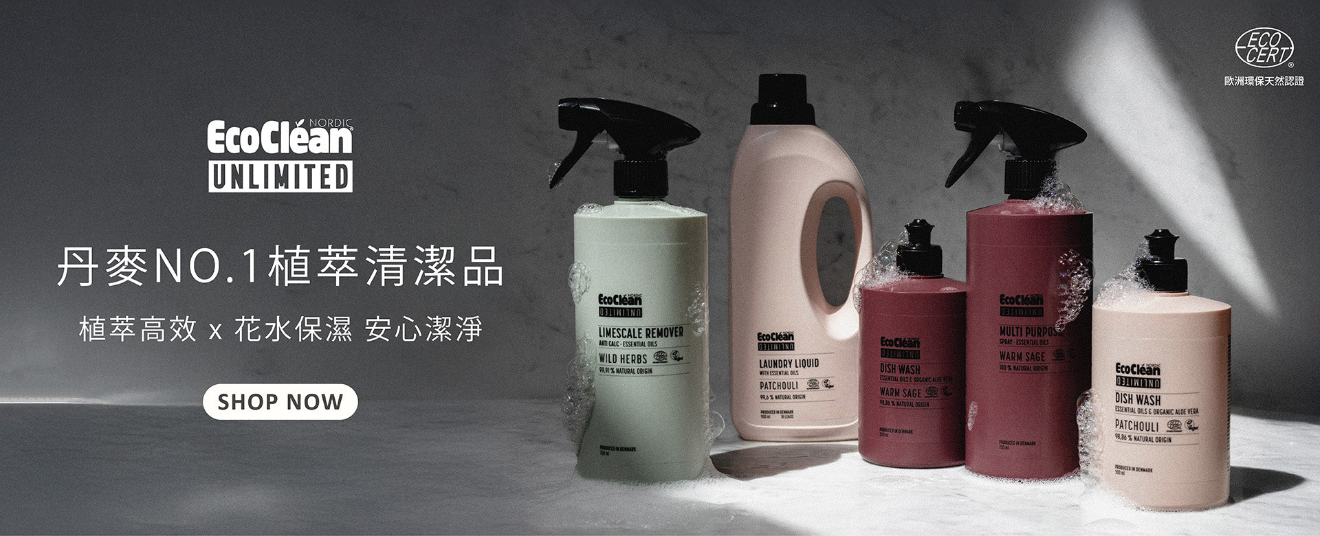 洗碗精、萬用清潔劑、洗衣精推薦 【丹麥清潔品】