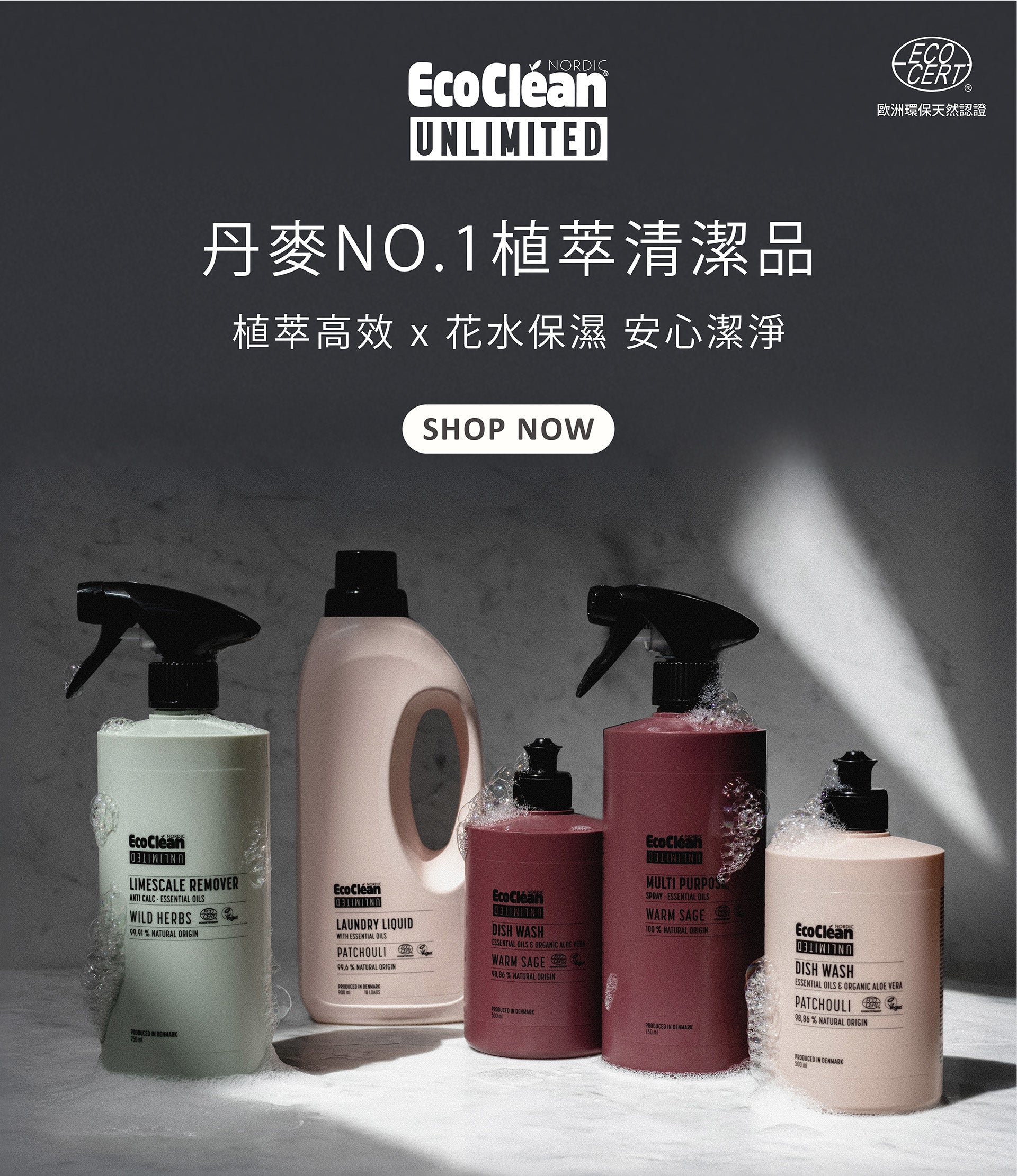 洗碗精、萬用清潔劑、洗衣精推薦 【丹麥清潔品】