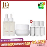 【10週年生日加碼限定組】買3送3-法國玫瑰時光賦活組 (精華x2+乳液)【贈玫瑰卸妝水30mLx3】|榮獲世界最佳有機抗老精華液金獎|