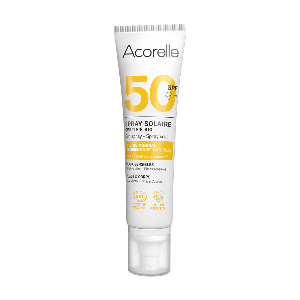 海洋友善防曬推薦：Acorelle日光意境 全護植萃防曬乳SPF 50 無色