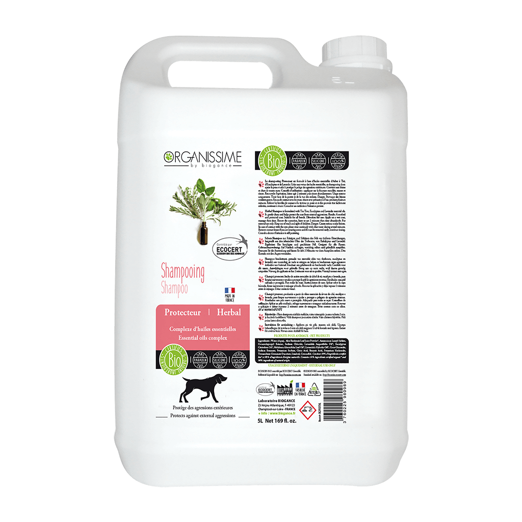 狗狗寵物洗毛精推薦：唯有機【Organissime毛孩星球】草本舒緩有機洗毛精(狗狗專用)