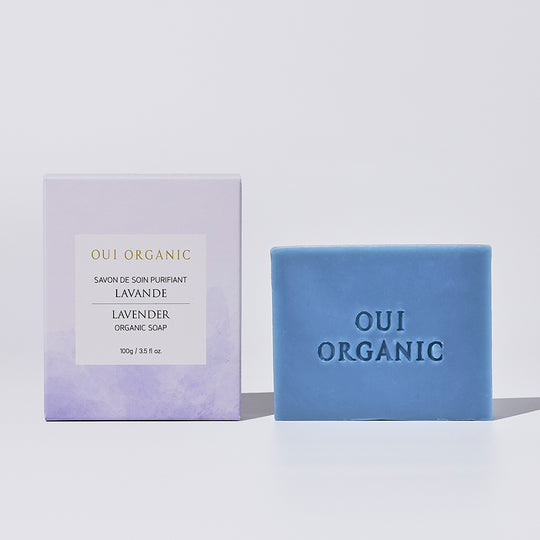 敏感肌手工皂推薦：Oui Organic唯有機 淨化調理植萃手工皂-天然薰衣草