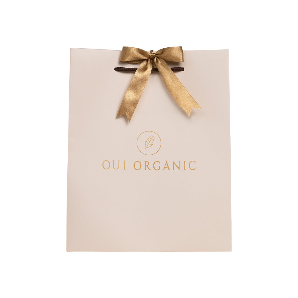 OUI ORGANIC唯有機 品牌緞帶禮物提袋