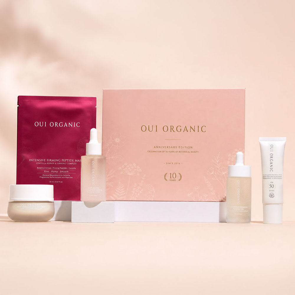 OUI ORGANIC唯有機10週年限定禮盒：巴黎時光有機保養禮盒